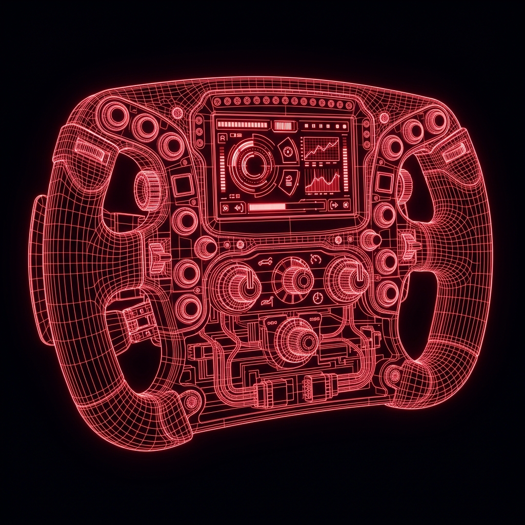Steering Wheel Hologram