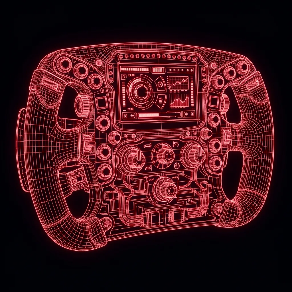 Steering Wheel Hologram