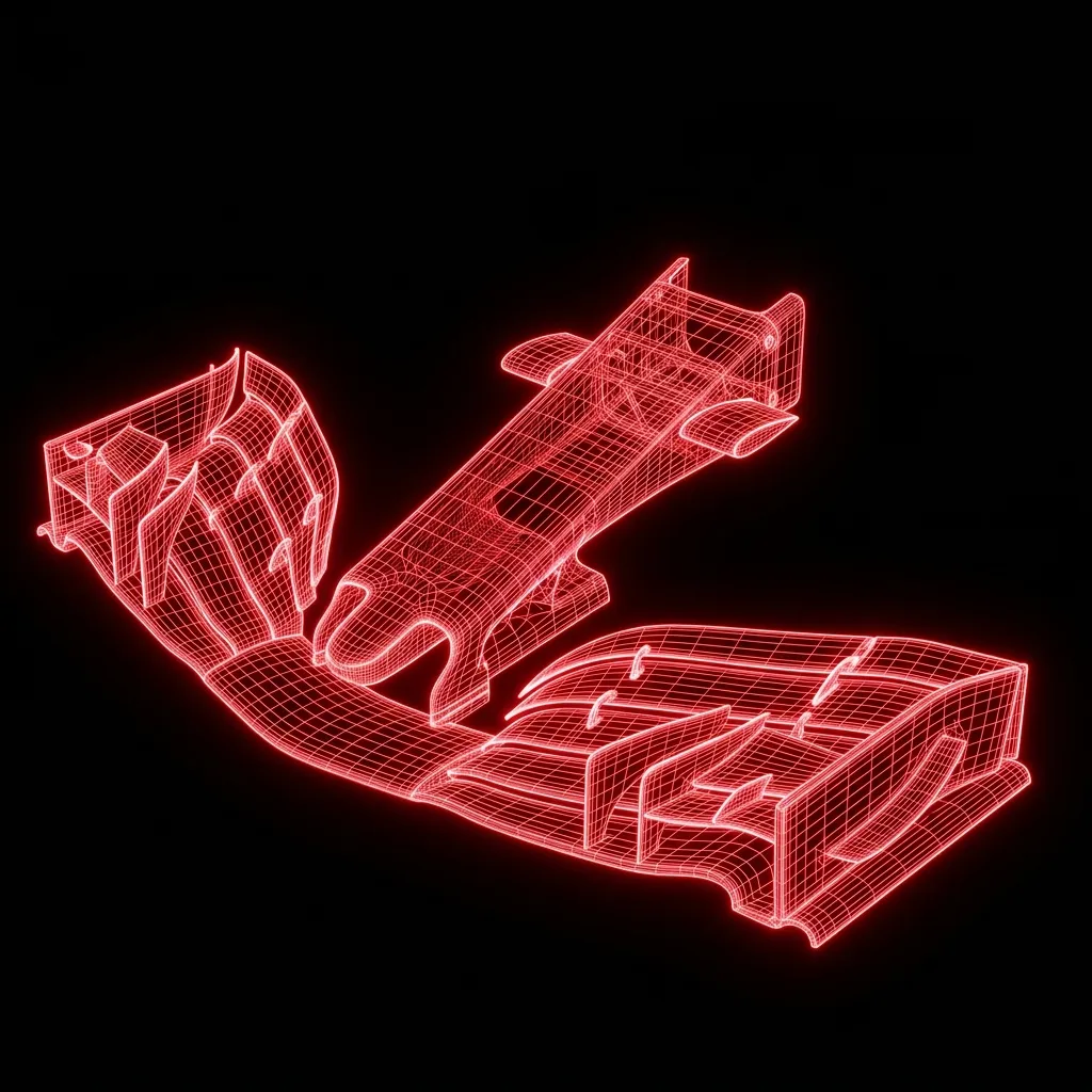 Front Wing Hologram
